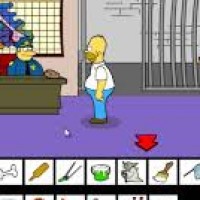 Homer Simpson Saw Game
